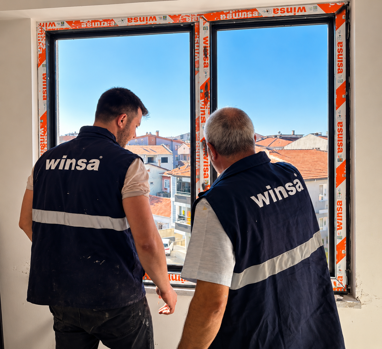 Anasayfa pencerede winsa montaj ekibi